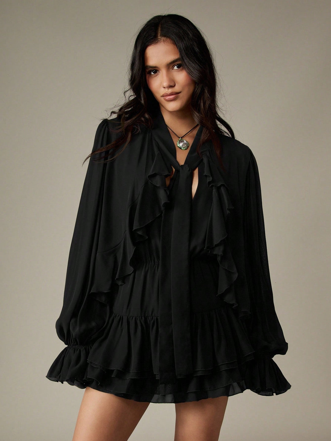 Rochie mini SHEIN, negru