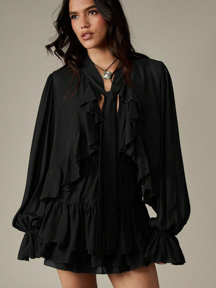 Rochie mini SHEIN, negru