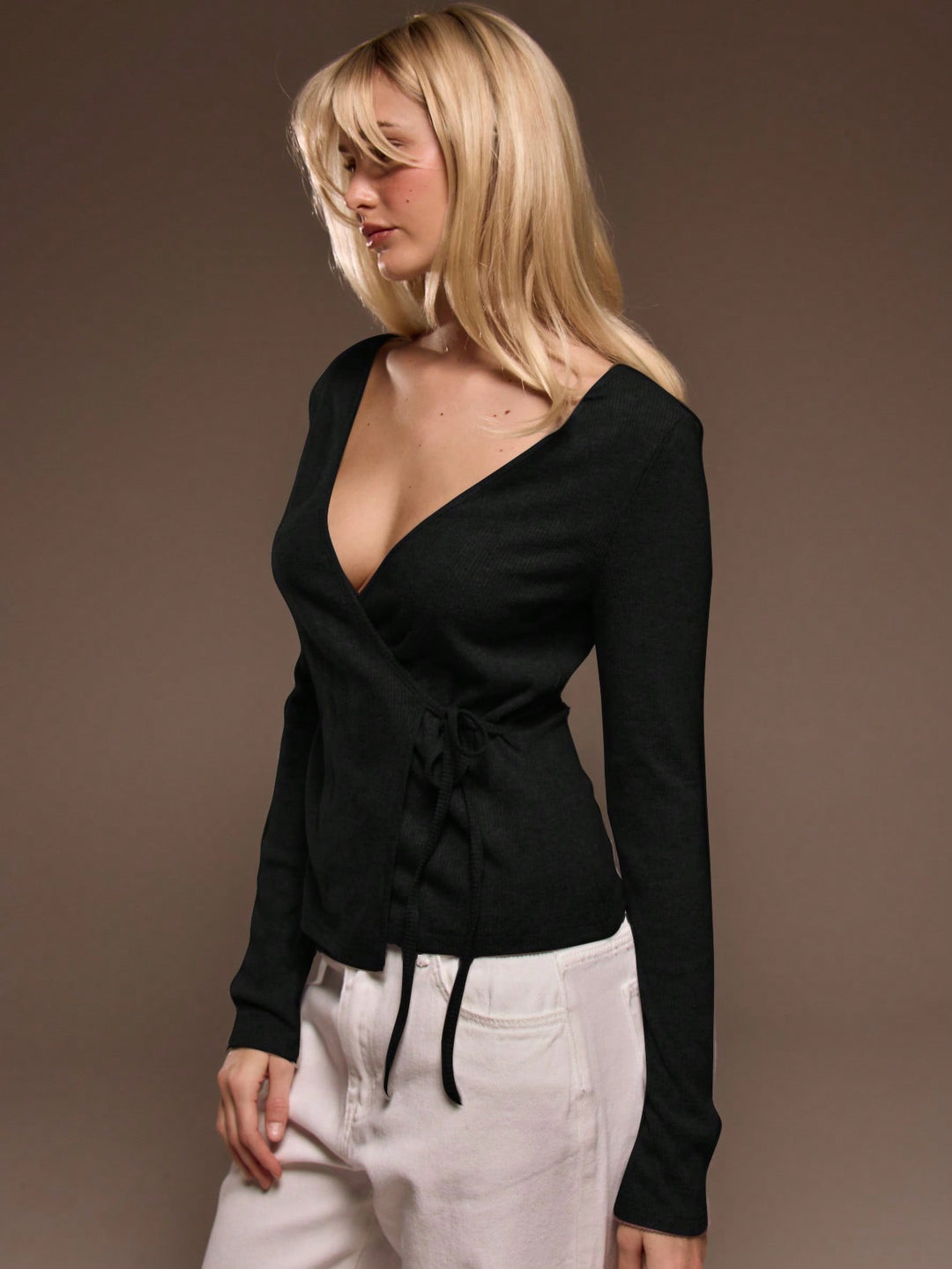 Top SHEIN, negru