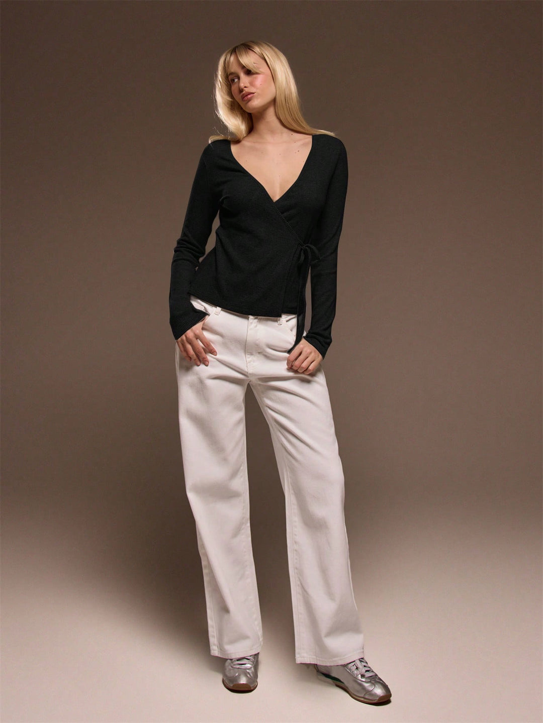 Top SHEIN, negru