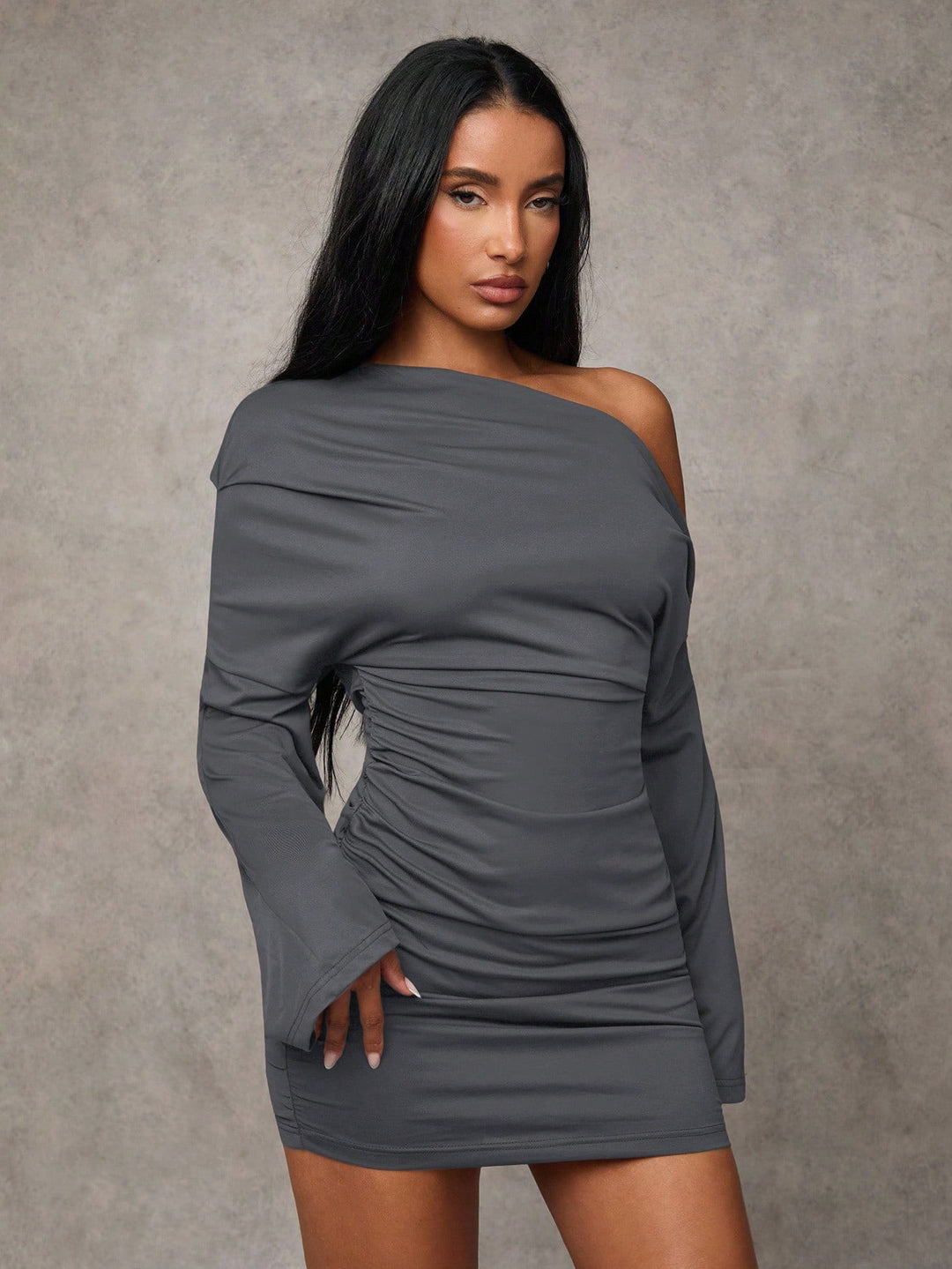 Rochie mini SHEIN, gri