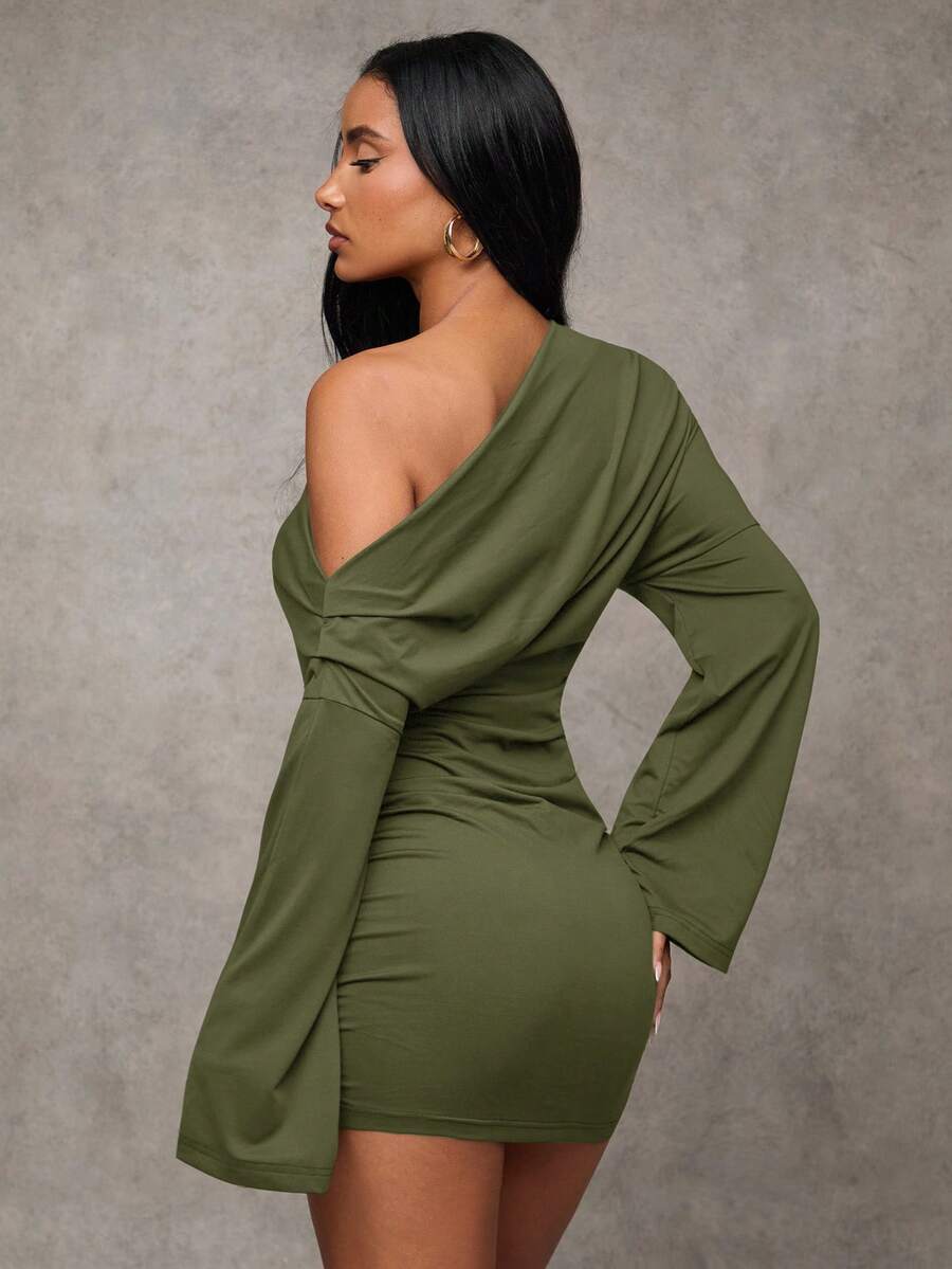Rochie mini SHEIN, verde
