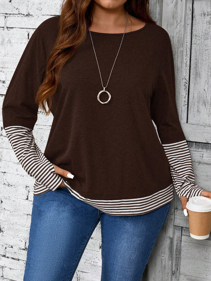 SHEIN póló, barna