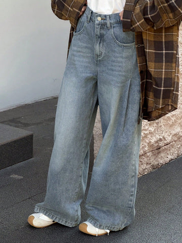 Jeans SHEIN, albastru