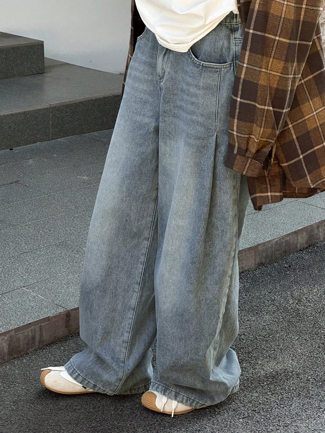 Jeans SHEIN, albastru