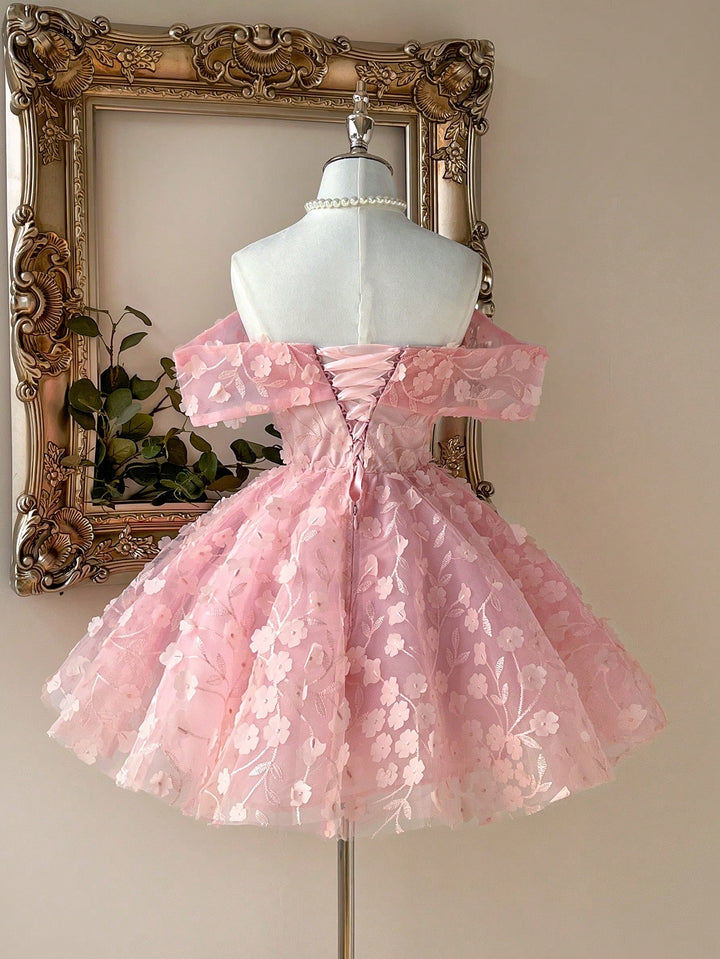 Rochie de ocazie SHEIN, roz
