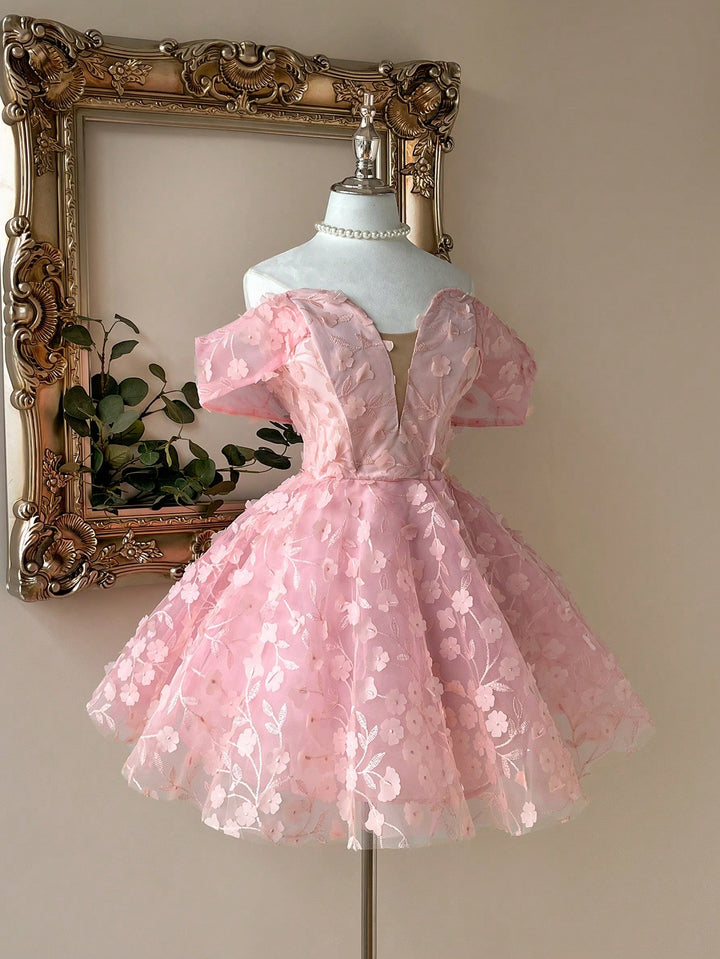 Rochie de ocazie SHEIN, roz