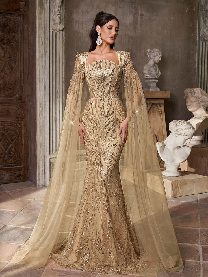 Rochie SHEIN, auriu