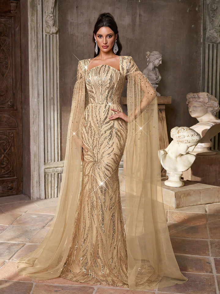 Rochie SHEIN, auriu
