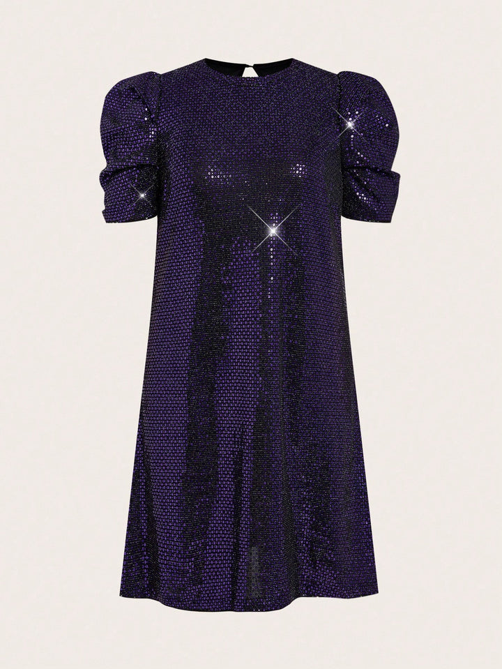Shein Curve+ miniruha, lila
