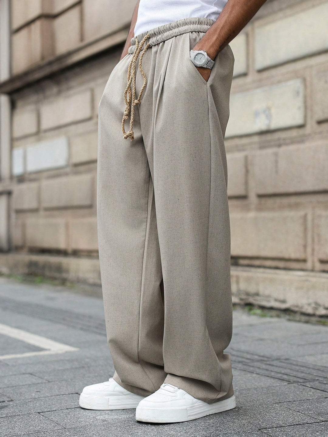 Pantalon SHEIN, gri