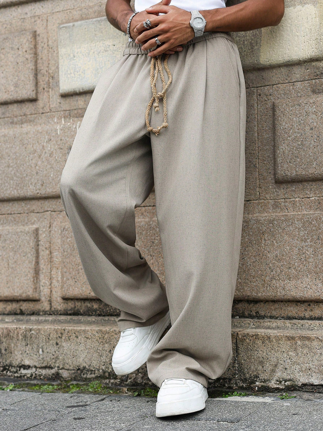 Pantalon SHEIN, gri