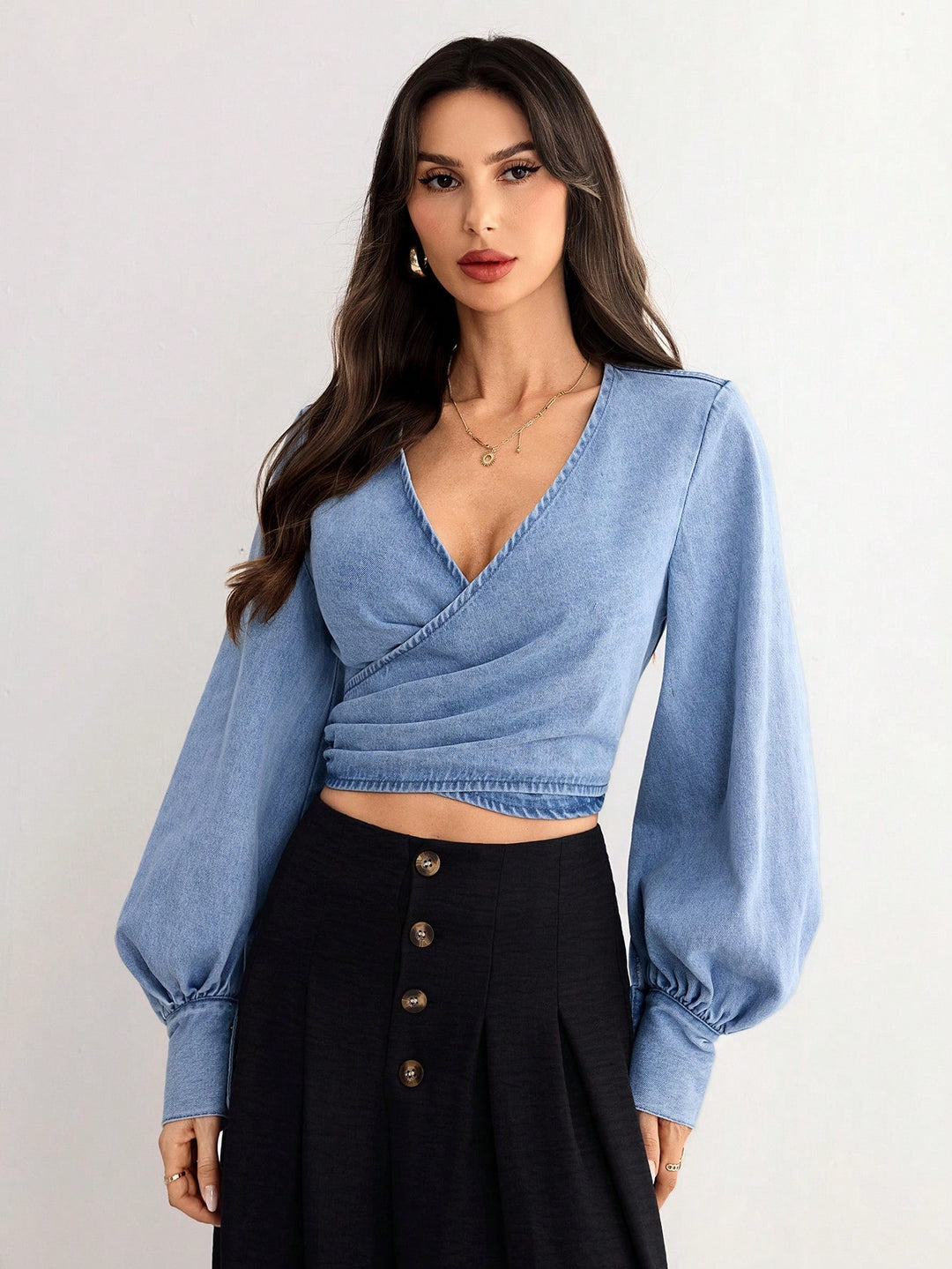 Top SHEIN, albastru