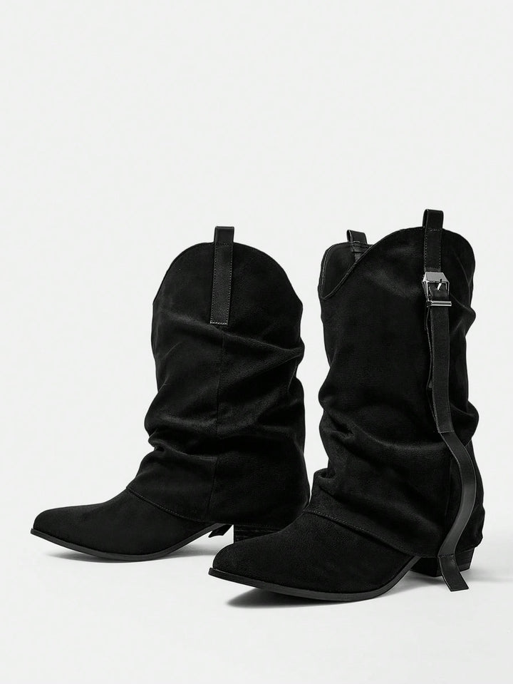 SHEIN csizma, fekete