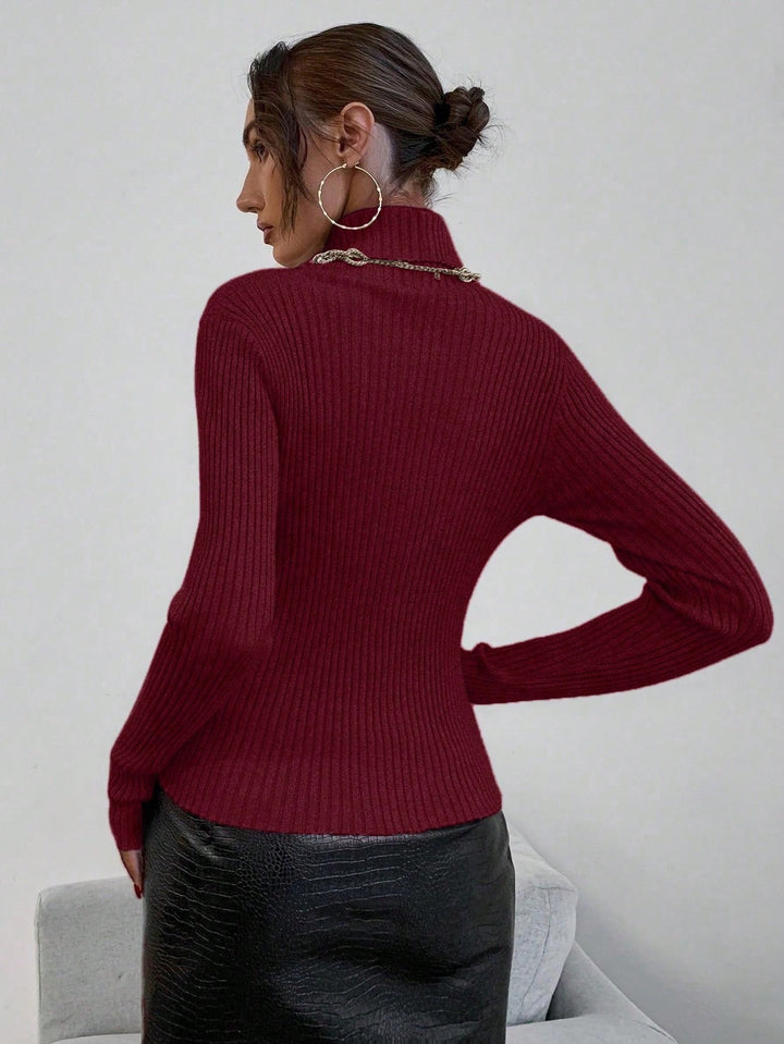 SHEIN bordó blúz