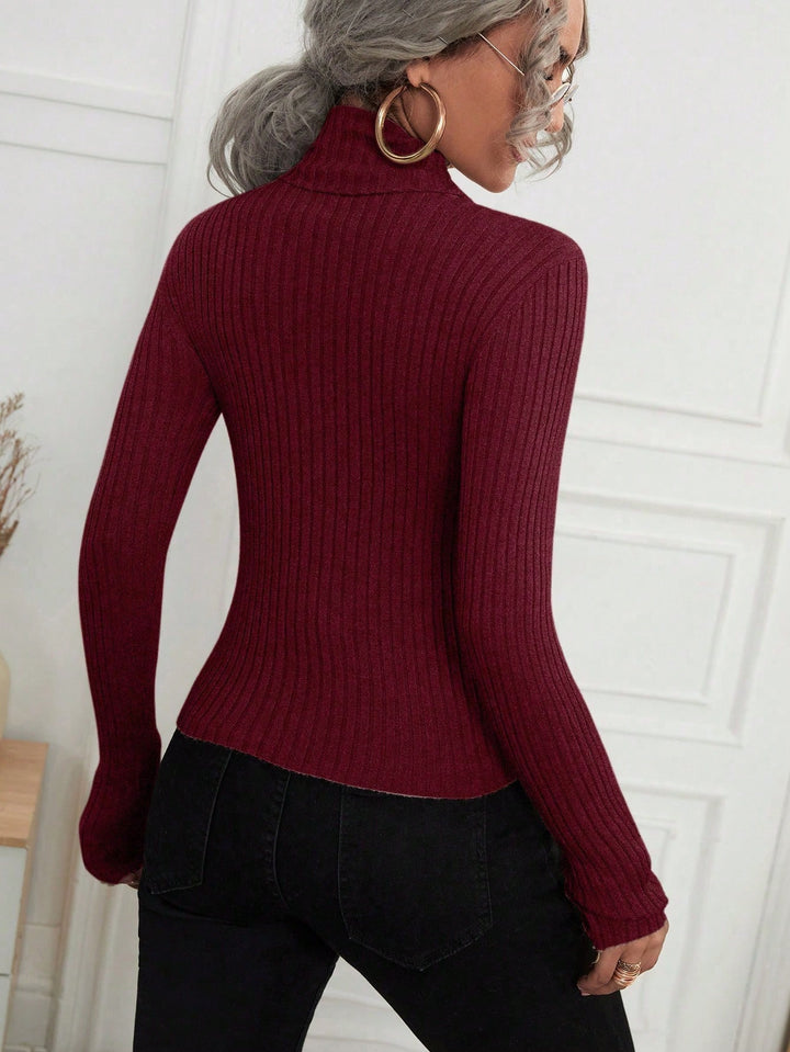 SHEIN bordó blúz