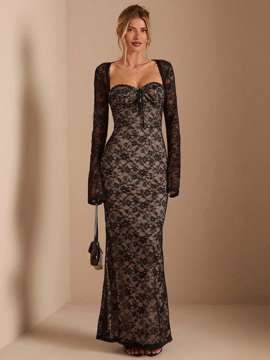 Rochie maxi SHEIN, negru