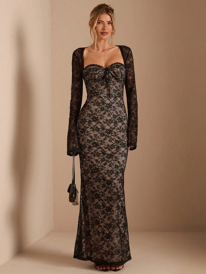 Rochie maxi SHEIN, negru