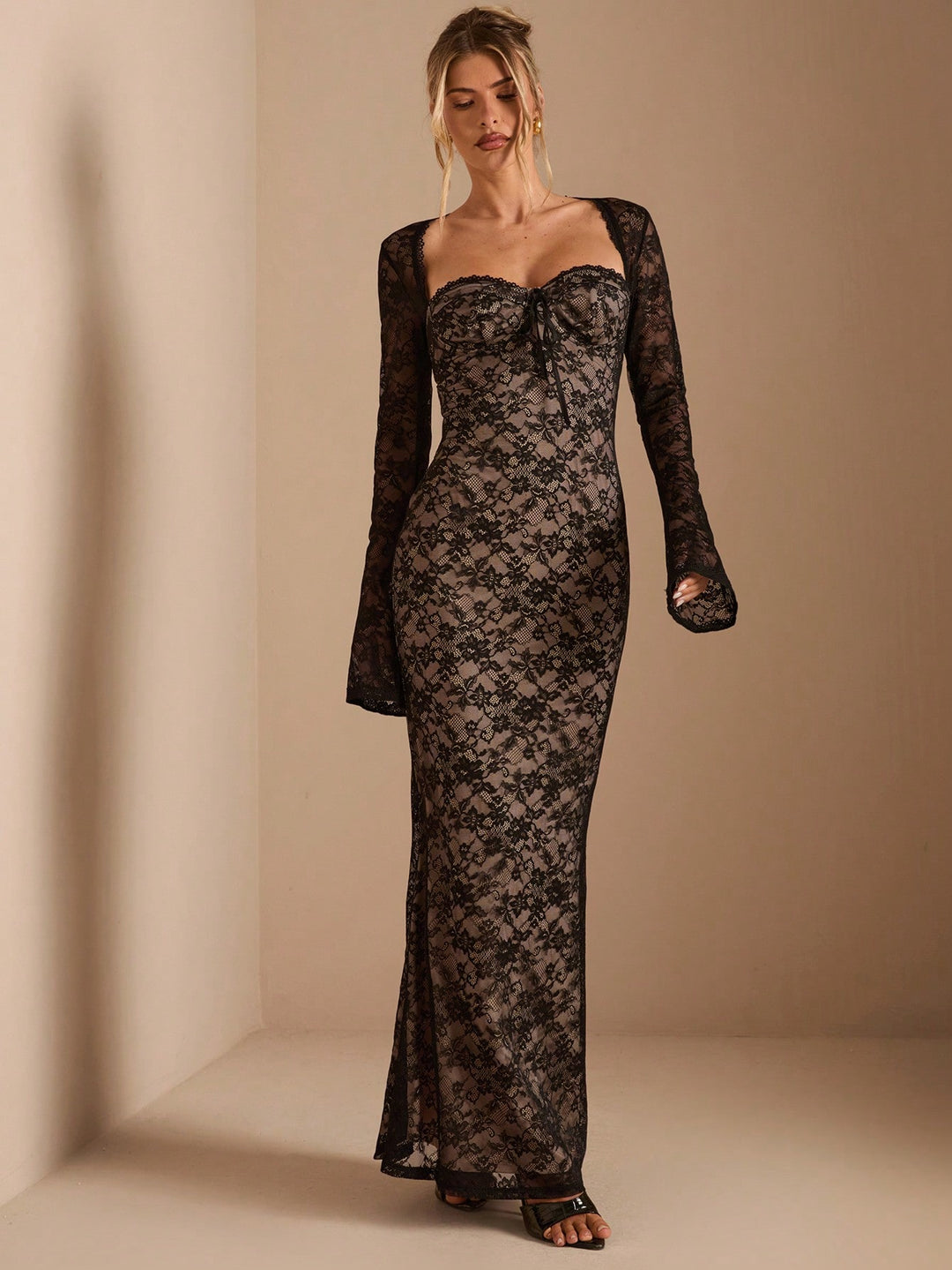 Rochie maxi SHEIN, negru