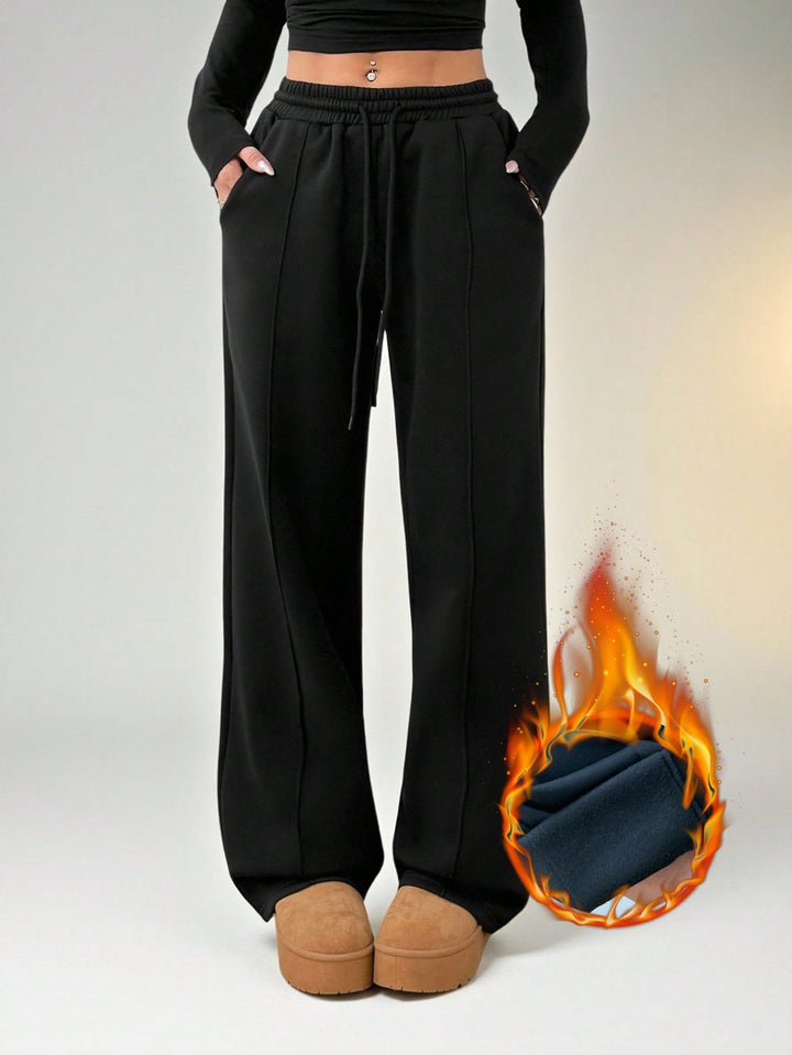 Pantaloni SHEIN, negru