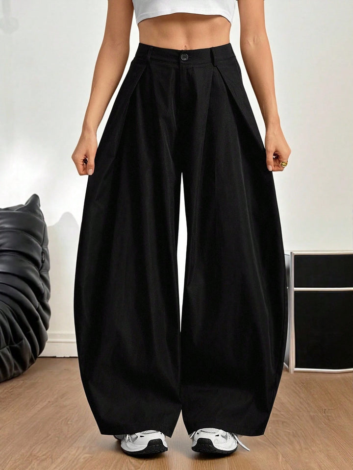 Pantaloni SHEIN, negru