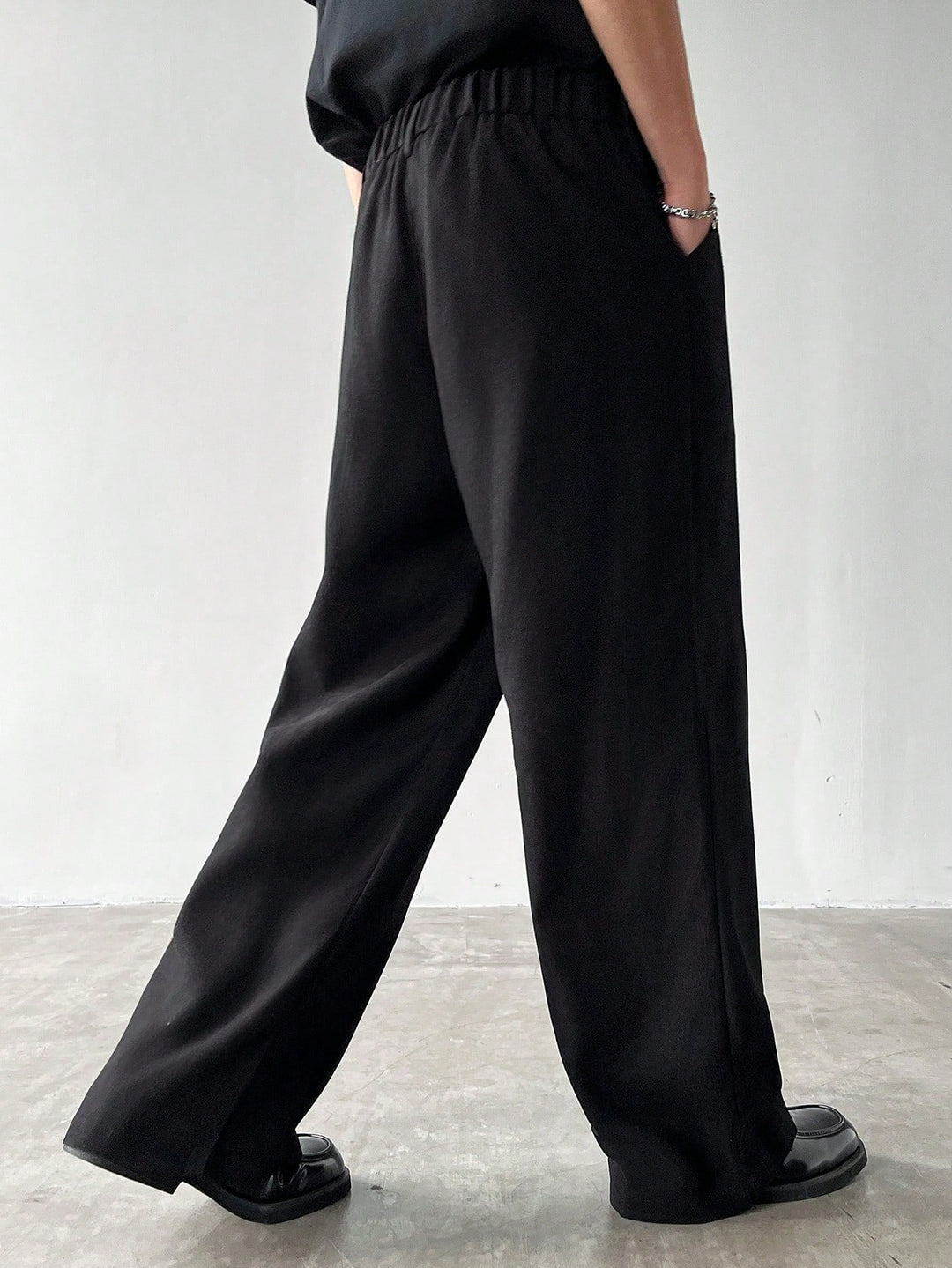 Pantalon SHEIN, negru
