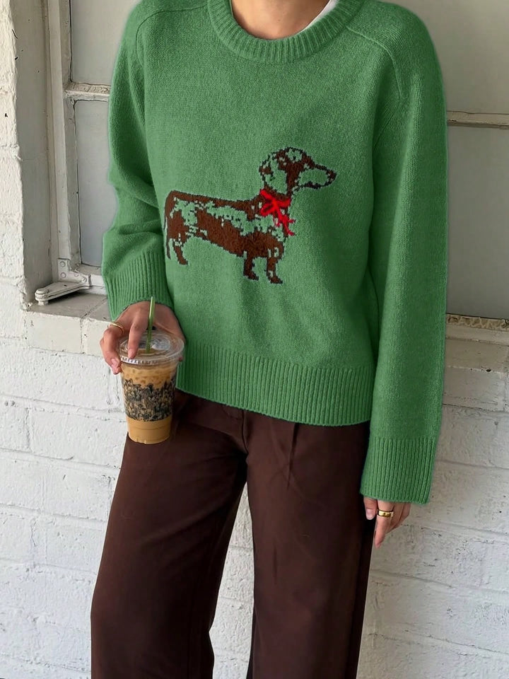 Pulover SHEIN, verde