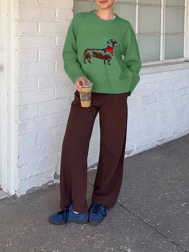 Pulover SHEIN, verde