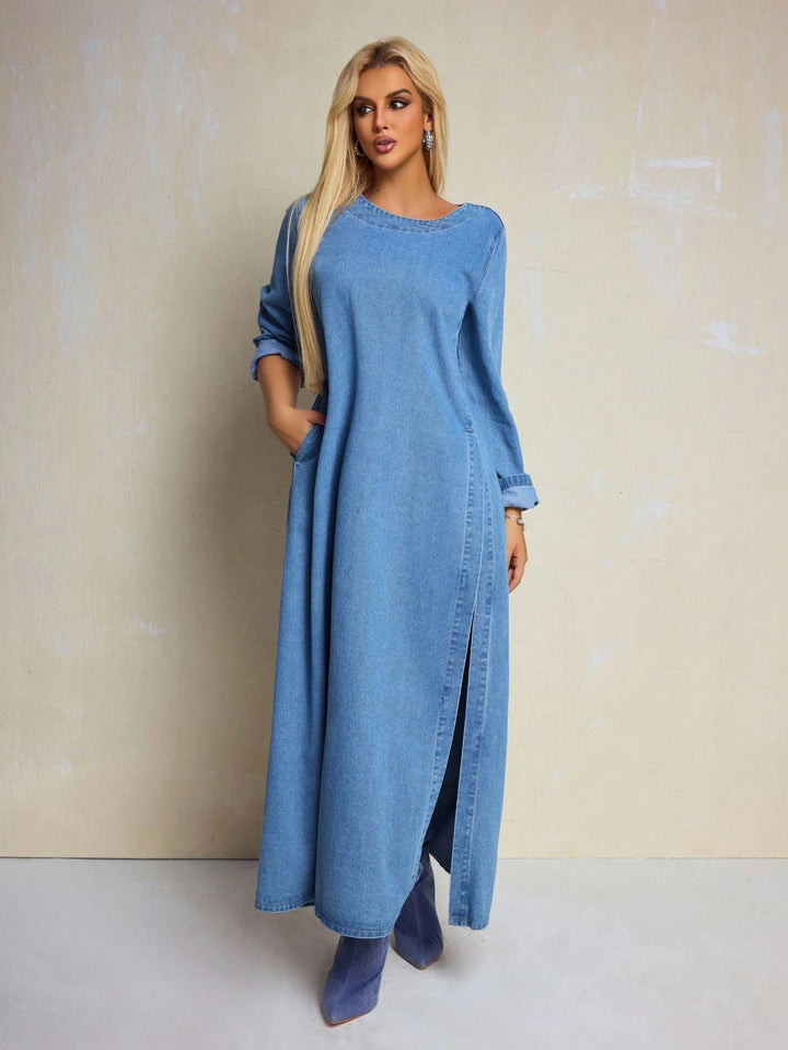 Rochie de blugi SHEIN, albastru
