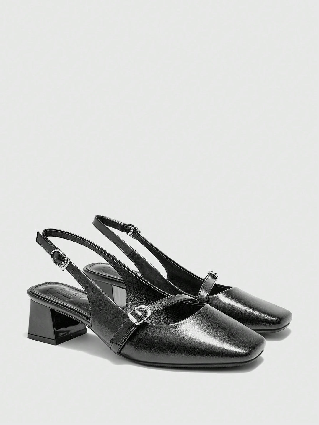Pantofi cu toc SHEIN, negru