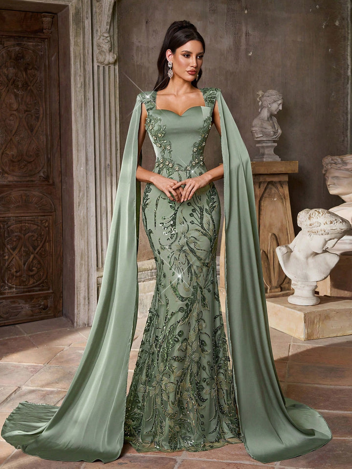 Rochie SHEIN, verde