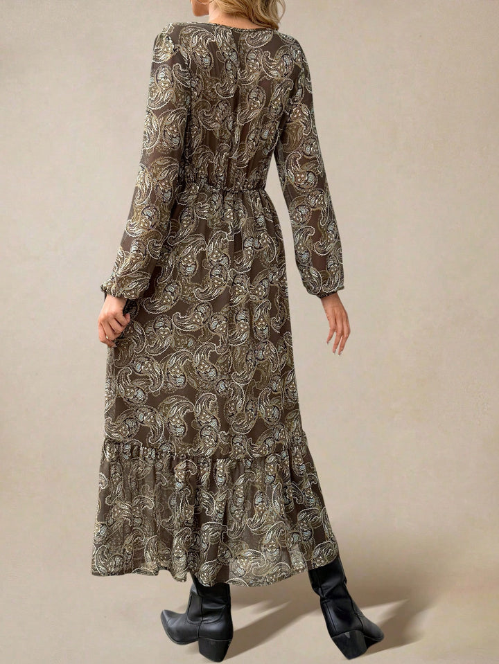 SHEIN Maxi Dress, Colour Mix