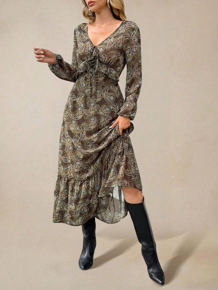 SHEIN Maxi Dress, Colour Mix
