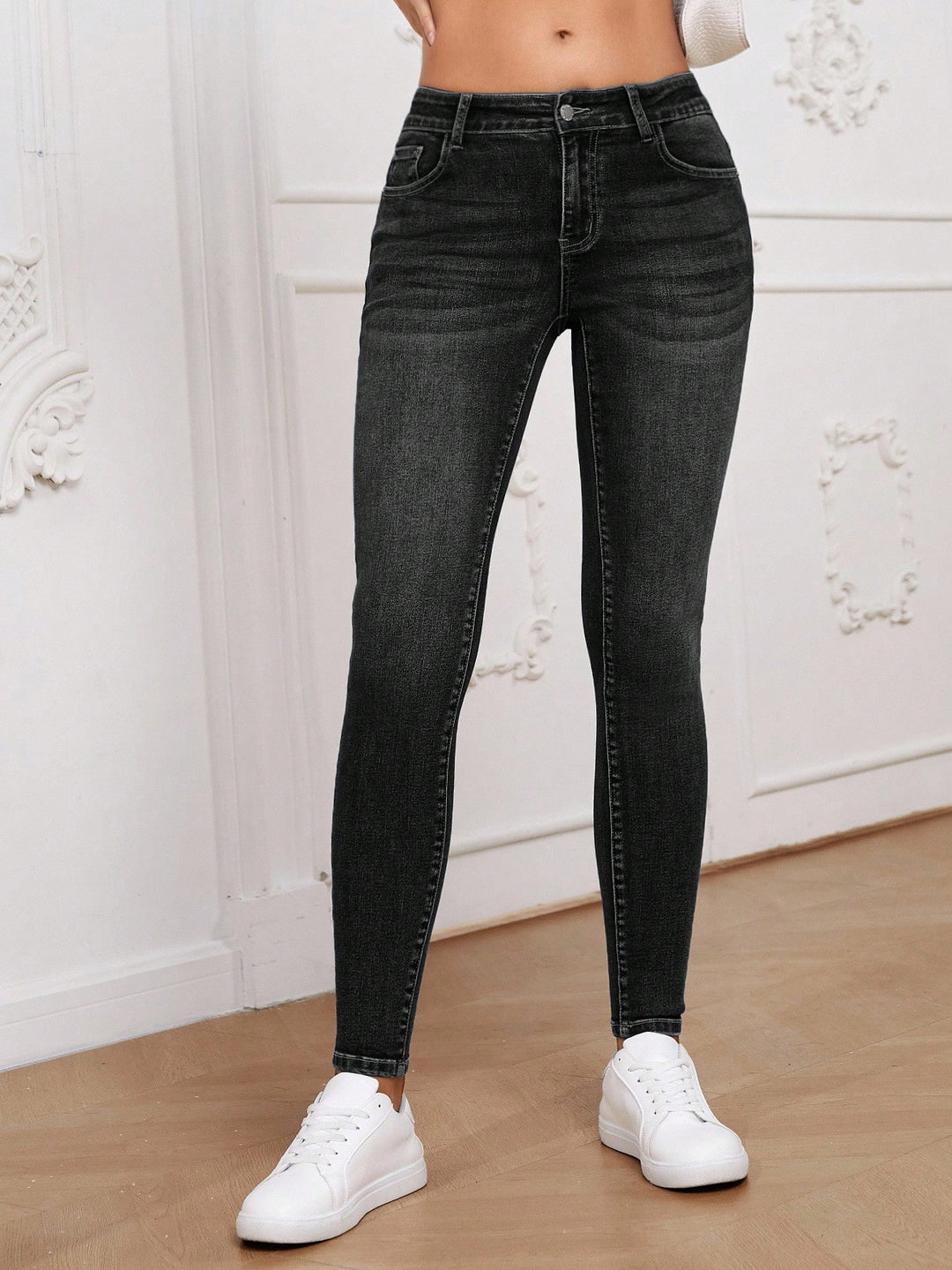 Jeans SHEIN, negru