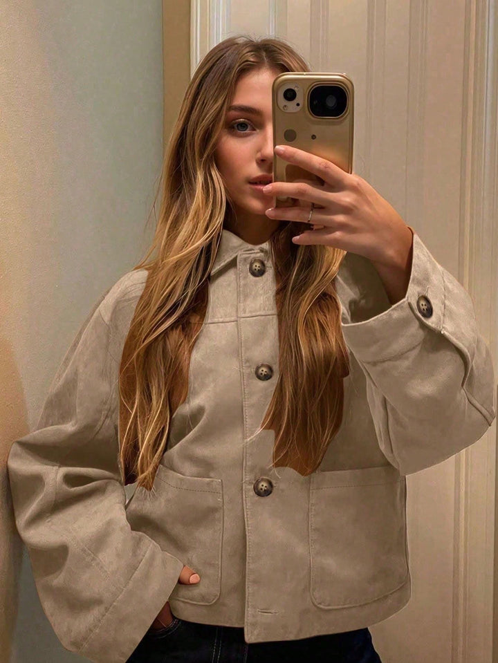 SHEIN dzseki, khaki