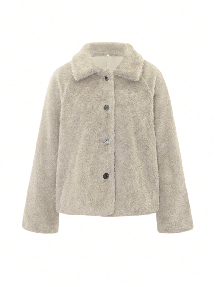 SHEIN kabát, khaki
