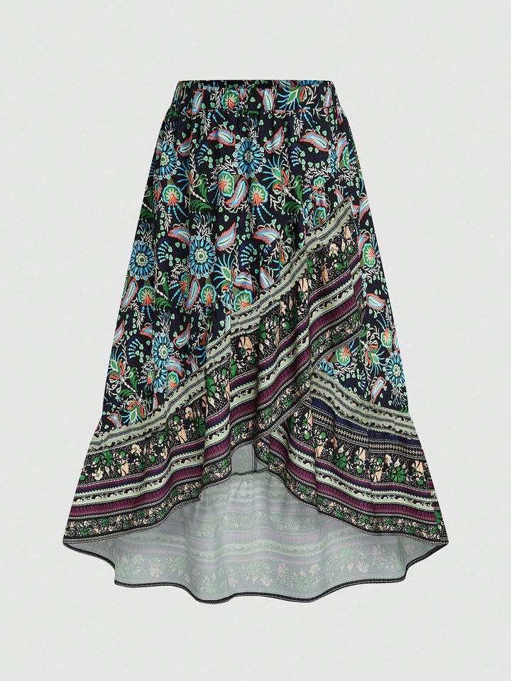 Fustă maxi SHEIN, mix culori