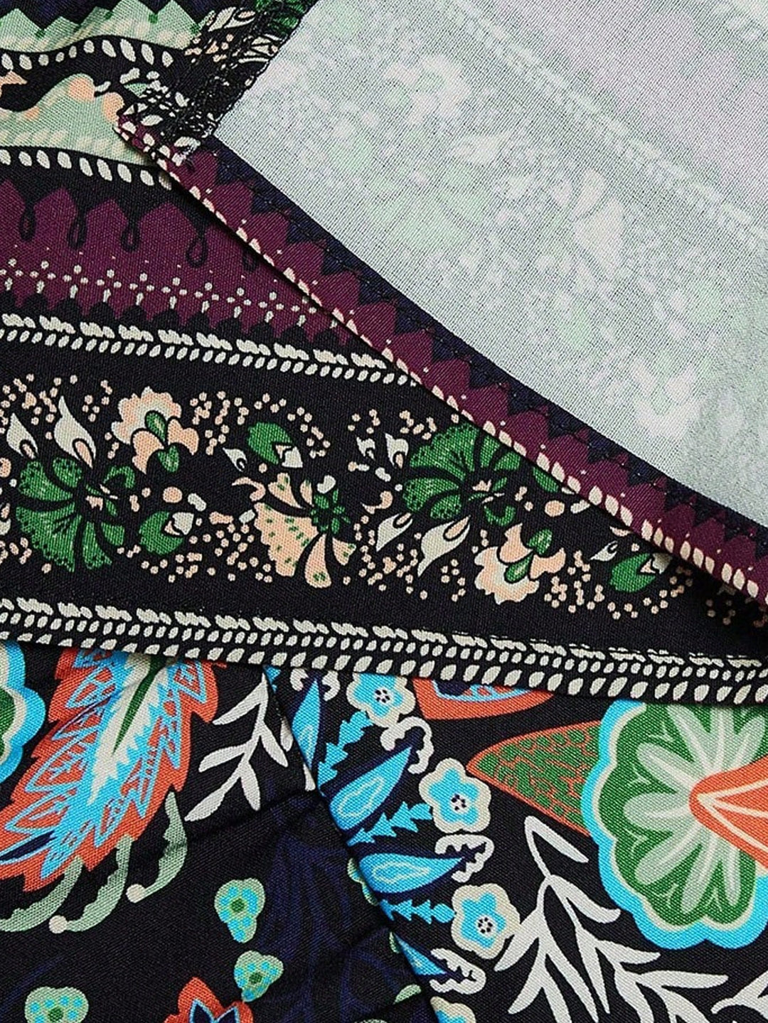SHEIN maxi skirt, mixed colours