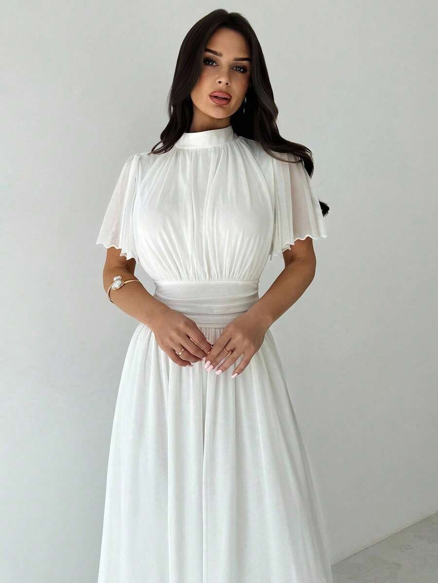 Rochie maxi SHEIN, alb