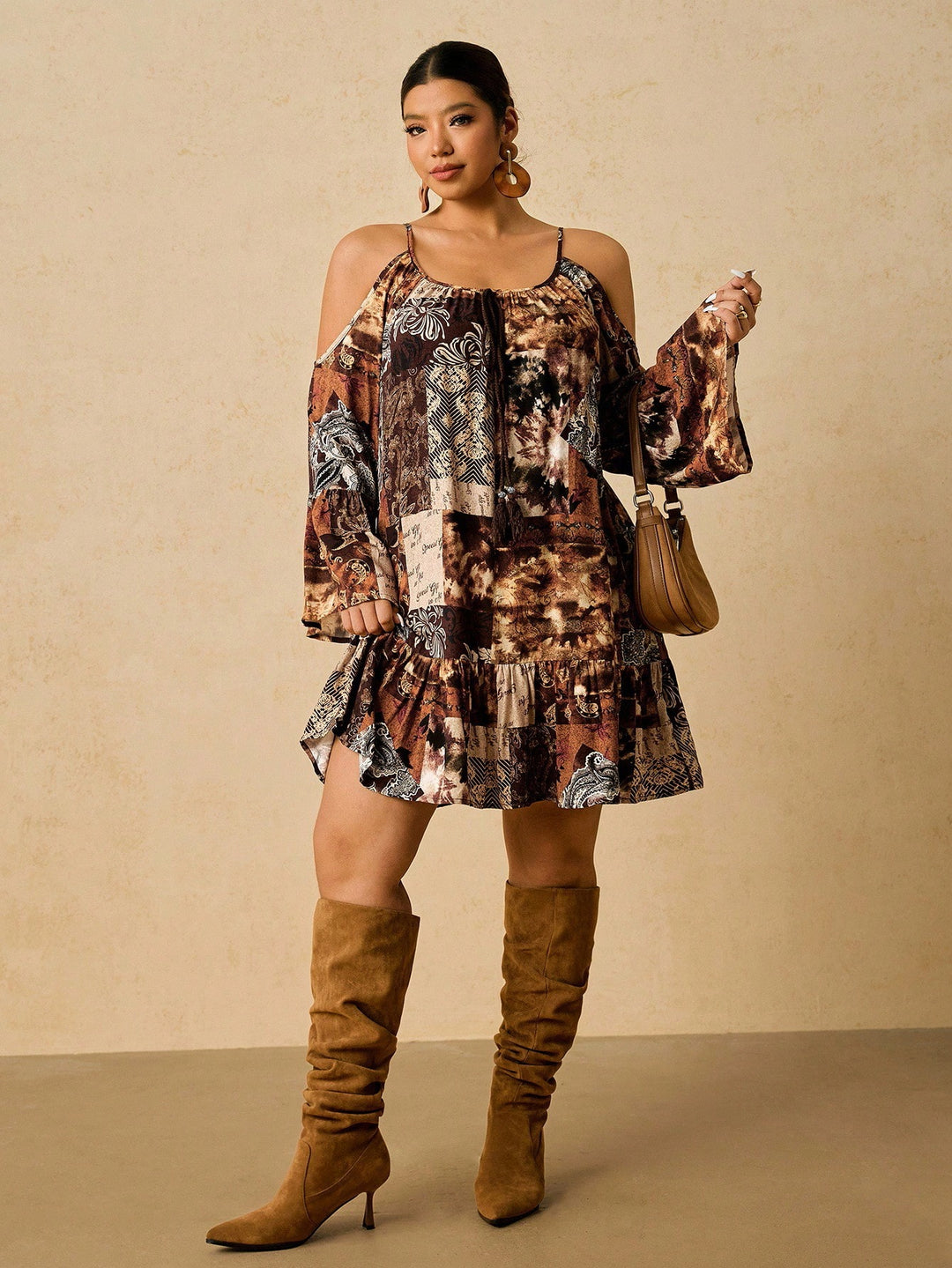 Rochie SHEIN, maro