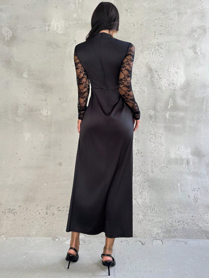 SHEIN Maxi ruha, fekete