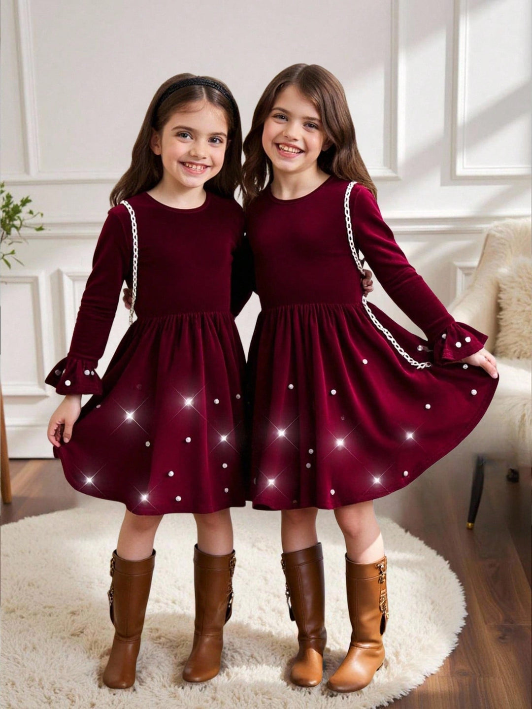 Rochie SHEIN, vișiniu