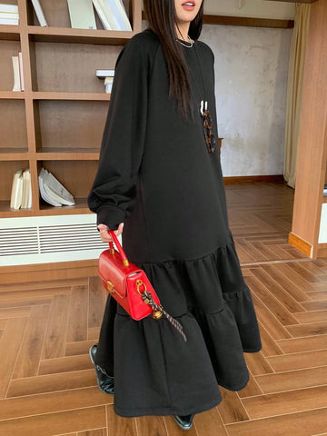 Rochie maxi SHEIN, negru