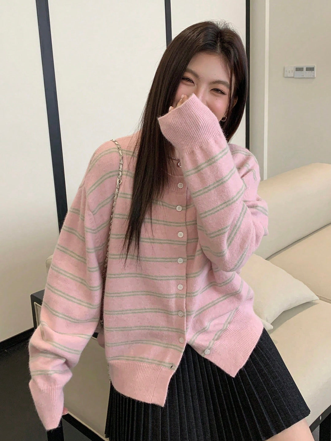 Cardigan SHEIN, roz