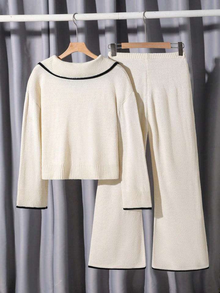 Set de tricotaje SHEIN, bej