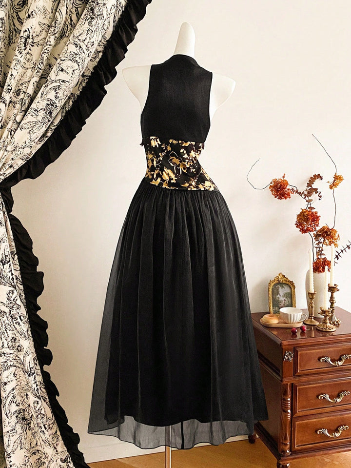 Rochie maxi SHEIN, negru