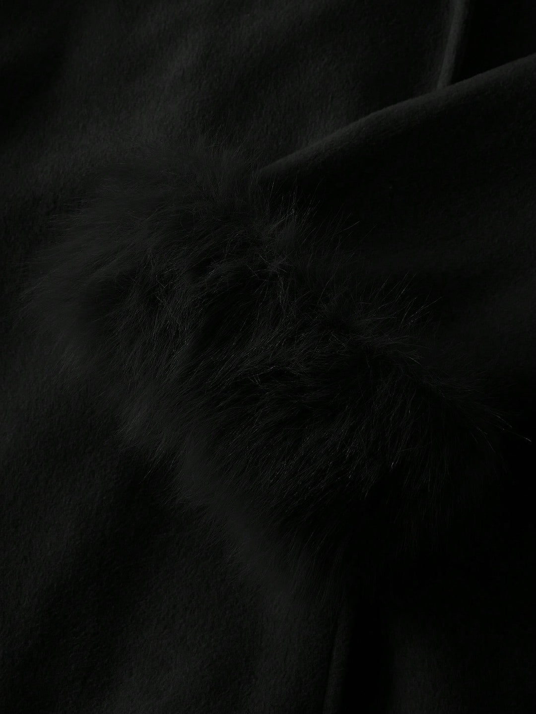 Palton scurt SHEIN, negru