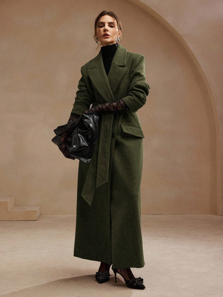 Palton SHEIN, verde