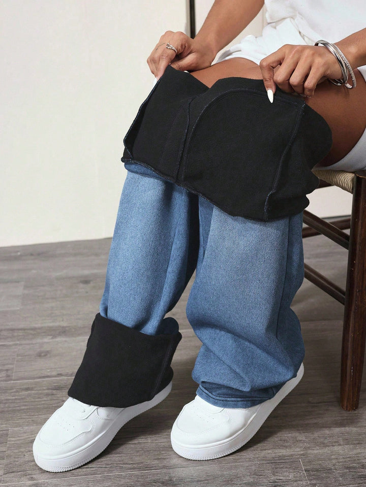 Jeans SHEIN, albastru