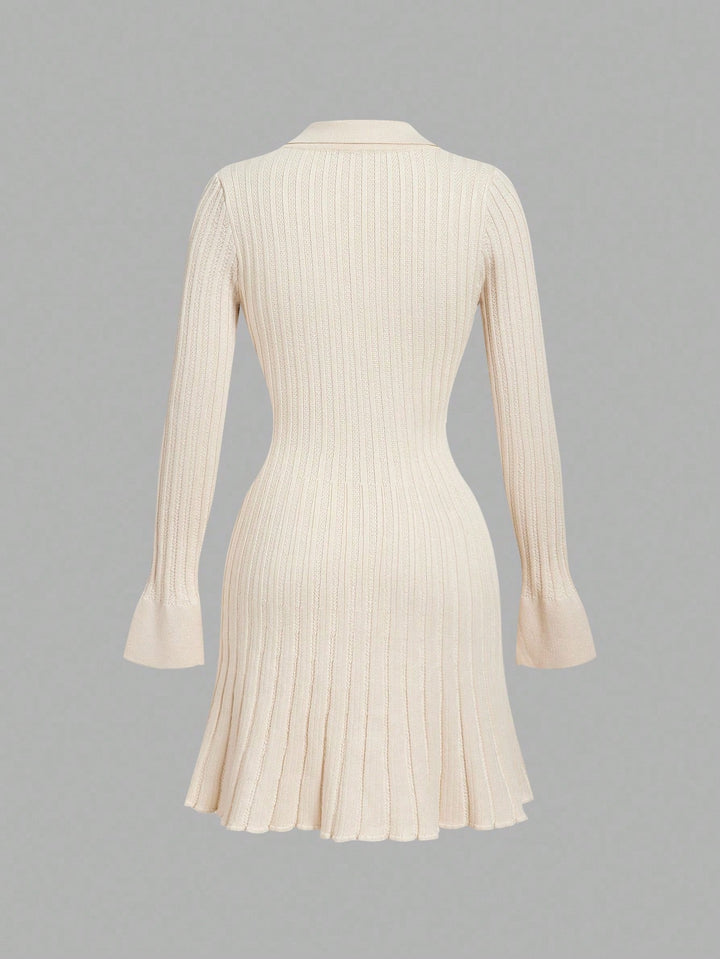 Rochie mini SHEIN, crem